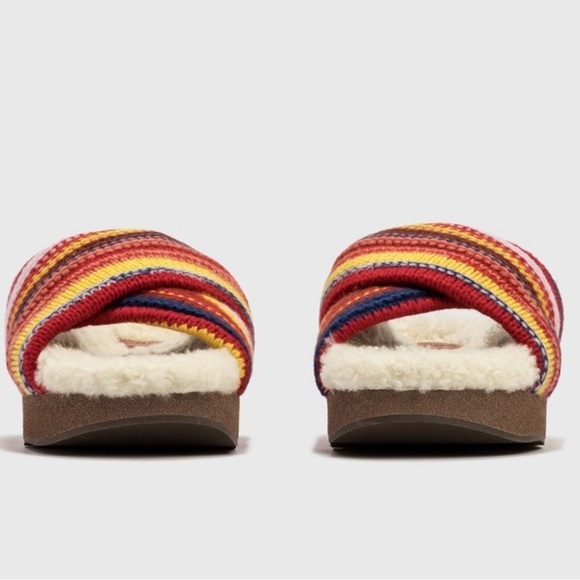 Chloe Wavvy flat mule . - Picture 3 of 9